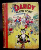 THE DANDY MONSTER COMIC, London, Manchester and Dundee, D C Thomson, 1943 annual, 4to, original