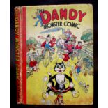 THE DANDY MONSTER COMIC, London, Manchester and Dundee, D C Thomson, 1943 annual, 4to, original