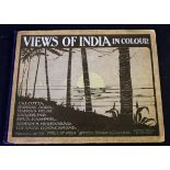 VIEWS OF INDIA IN COLOUR, Bombay and Calcutta, The "Times of India", ND, 16 tipped in coloured