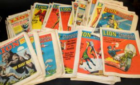 Box: LION, LION/CHAMPION comic, 1964-67 circa 100 issues