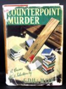 GEORGE DOUGLAS HOWARD COLE AND MARGARET COLE: COUNTERPOINT MURDER, London, Collins for The Crime