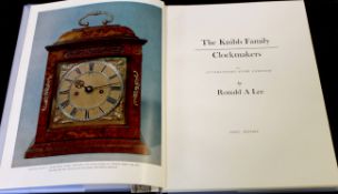 RONALD A LEE: THE KNIBB FAMILY CLOCK MAKERS, Byfleet, Surrey, The Manor House Press, 1964 (1000),