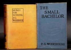 P G WODEHOUSE: 2 titles: THE SMALL BACHELOR, London, Methuen, 1927, 1st edition, half title, 8pp