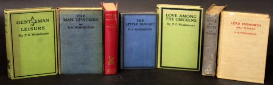 P G WODEHOUSE: 7 titles: LORD EMSWORTH AND OTHERS, London, Herbert Jenkins, 1937, 1st edition, 8pp