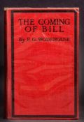 P G WODEHOUSE: THE COMING OF BILL, London, Herbert Jenkins, 1920, 1st edition, half title, 4pp