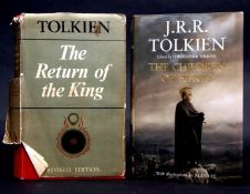 JOHN RONALD REUEL TOLKIEN: 2 titles: THE RETURN OF THE KING, 1966, 2nd edition, 1st impression,