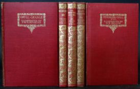 THOMAS LOVE PEACOCK: 5 titles: THE MISFORTUNES OF ELPHIN AND RHODODAPANE, ill F H Townsend,