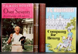 P G WODEHOUSE: 4 titles: BRING ON THE GIRLS, London, Herbert Jenkins, 1954, 1st edition, original