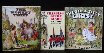 H E TODD: 2 titles: CHANGING OF THE GUARD, ill Val Biro, London, Hodder & Stoughton, 1978, 1st