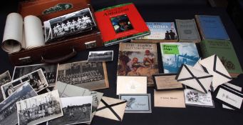 Box mixed including mid/late 19th century and early 20th century memoriam cards + good quantity