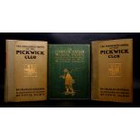 CHARLES DICKENS: THE POSTHUMOUS PAPERS OF THE PICKWICK CLUB, London, 1910, 1st edition, 2 volumes,
