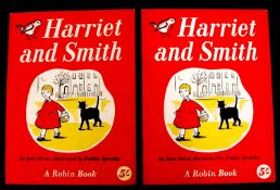 JANE GROSS: HARRIET AND SMITH, ill Paddie Spratley, London, Hulton Press, 1958, 1st edition, Robin
