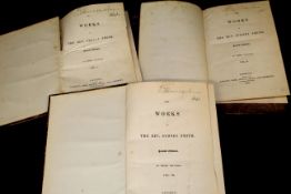 SYDNEY SMITH: THE WORKS, London for Longman, Orme, Brown, Green & Longmans, 1840, 2nd edition, 3