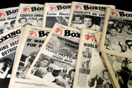 BOXING NEWS - WORLD'S PREMIER FIGHT WEEKLY, December 1961, volume 17, no 49-52 + January-December