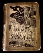 REV CHARLES LUDWIDGE DODGSON "LEWIS CARROLL": THE HUNTING OF THE SNARK, ill Henry Holiday, London,