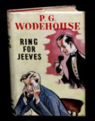 P G WODEHOUSE: RING FOR JEEVES, 1953, 1st edition, original cloth, dust-wrapper