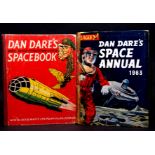 MARCUS MORRIS AND FRANK HAMPSON (EDS): DAN DARE'S SPACE BOOK, [1953], 4to, original cloth backed