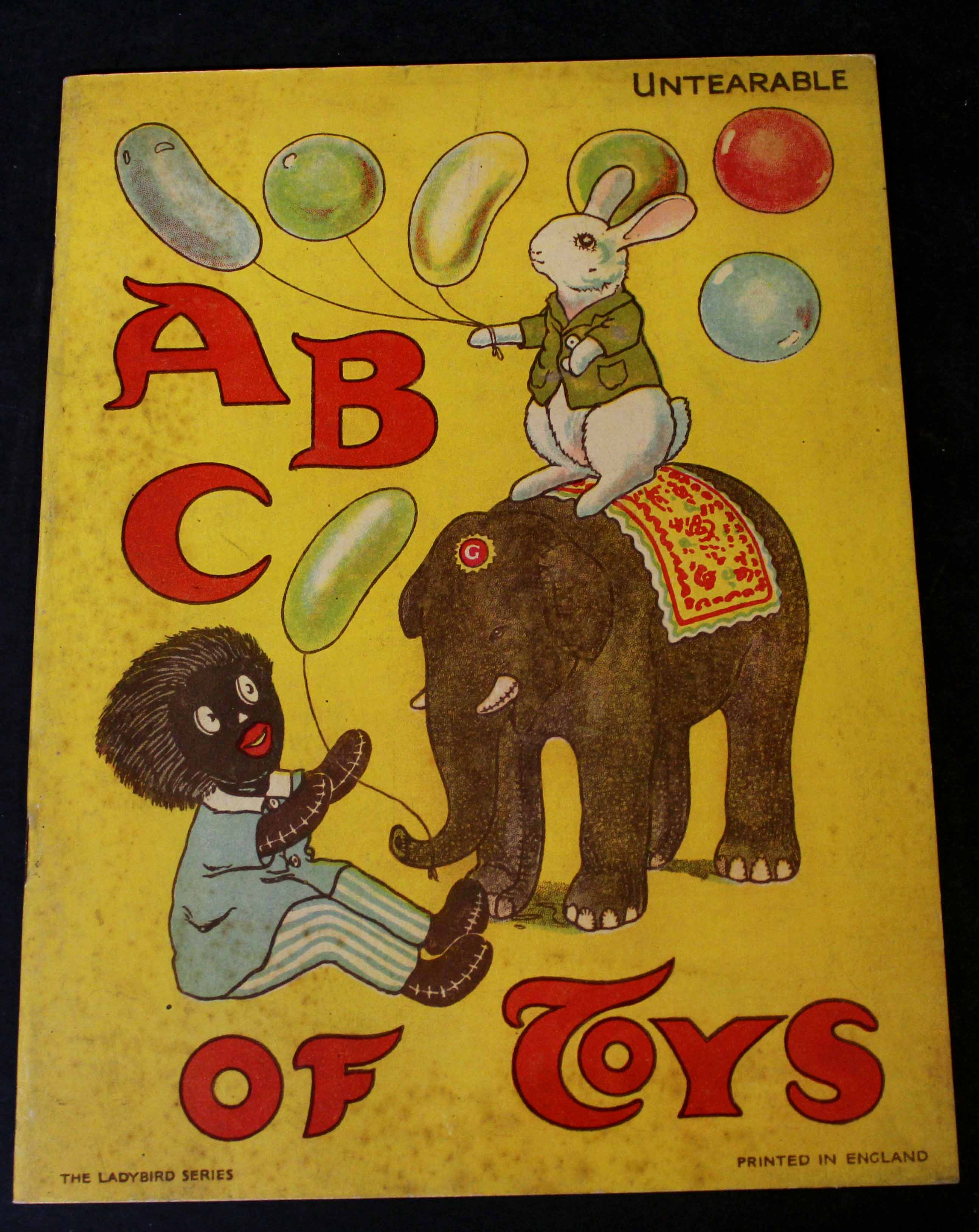 ABC OF TOYS, (cover title), Loughborough, Wills & Hepworth, ND, 1920s, "The Ladybird Series" "