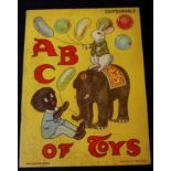 ABC OF TOYS, (cover title), Loughborough, Wills & Hepworth, ND, 1920s, "The Ladybird Series" "