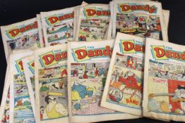 Box: THE DANDY comic, 1962-67 circa 130 issues