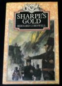 BERNARD CORNWELL: SHARPE'S GOLD, London, Collins, 1981, 1st edition, signed, original cloth, dust-