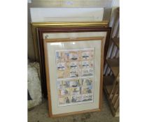 A GROUP OF MIXED PRINTS, CARICATURES ETC