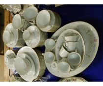 QUANTITY OF NORITAKE COURTNEY PART DINNER/TEA WARES ETC