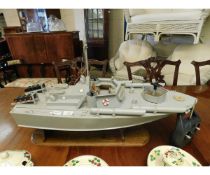 REMOTE CONTROL MODEL OF A ROYAL NAVY SHIP