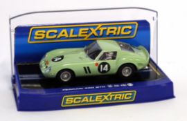 Boxed Scalextric slot racing car, Ferrari 250GTO