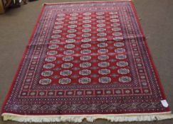 *Modern Bokhara carpet, 2.3 x 1.6m