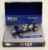 Boxed SCX Vintage slot racing car, Tyrrell-Ford 1971 limited edition