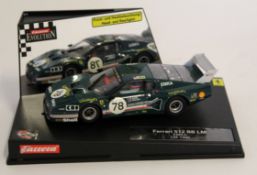 Boxed Carrera Evolution slot racing car, Ferrari 512 BBLM