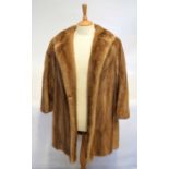 Brahams vintage blonde mink coat