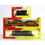 Hornby 00 gauge BR Blue class 06 train (R2676) plus a Hornby BR class 33 train (D6537) and Hornby