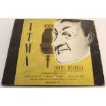 Five volume set of memoirs of Its That Man Again (ITMA) on 78rpm discs, featuring Tommy Handley