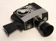 Cased vintage Paillard Bolex 51 8mm movie camera