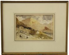 19th century English School watercolour, Lakeland scene, 16 x 24cm