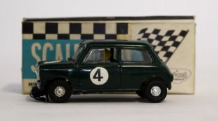 Boxed vintage Scalextric C/76 Mini Cooper