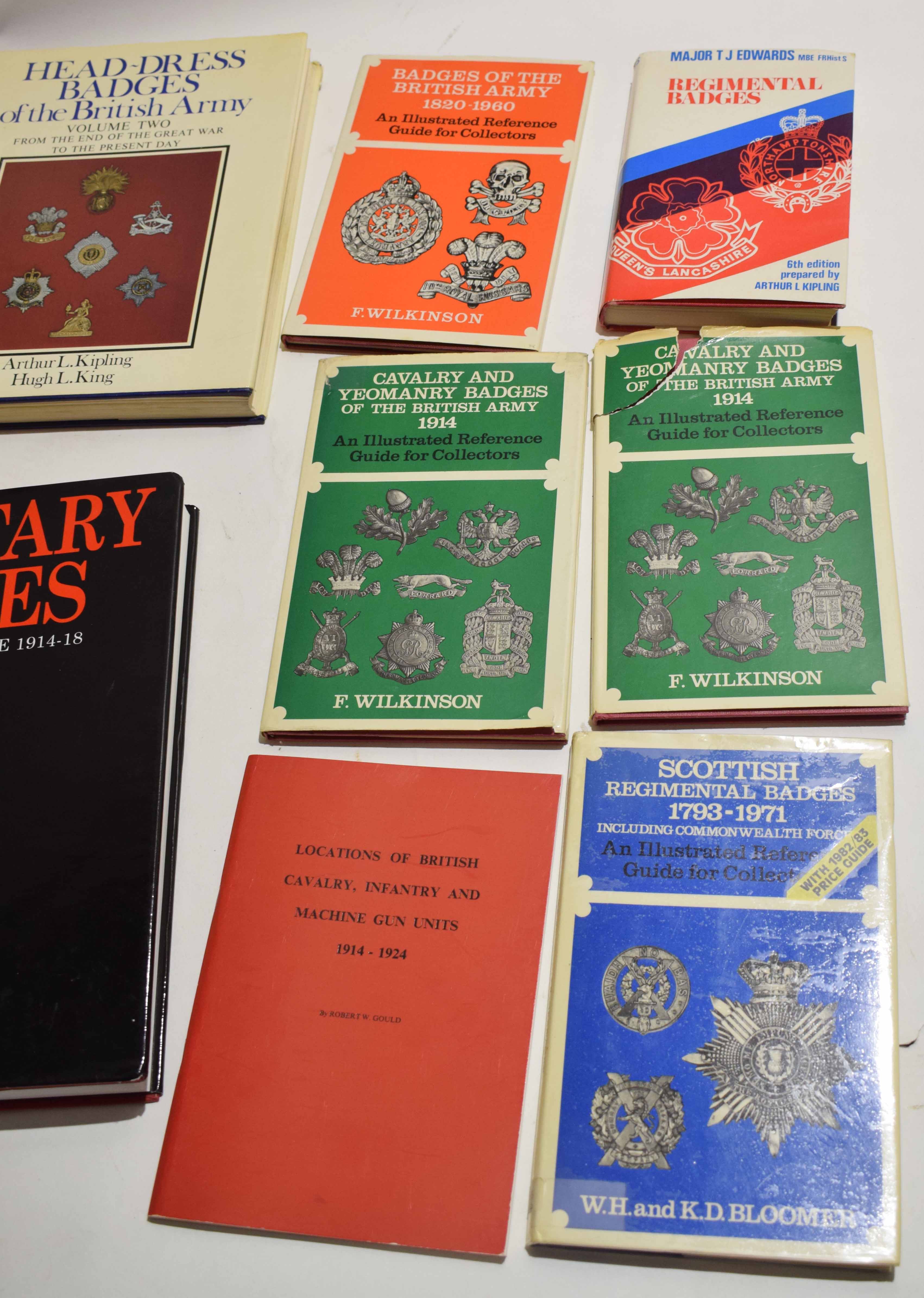 Mixed Lot: comprising Military Badges, Cox Head Dress Badges of the British Army volumes 1 and 2, - Image 2 of 5