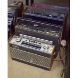 Mixed Lot: comprising a Roberts R606-MB portable radio, together with another by Hacker, Sovereign