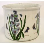 Portmeirion jardiniere decorated with the botanic garden pattern, 17cm high