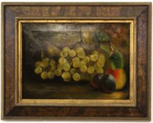Attributed to Margaret Prout, pair of oils on canvas, Still Life studies, 24 x 34cm (2)
