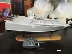 REMOTE CONTROL MODEL OF A ROYAL NAVY SHIP