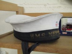 ROYAL NARY SAILOR’S CAP FROM HMS NEPTUNE