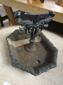 VICTORIAN CAST IRON BOOT SCRAPE