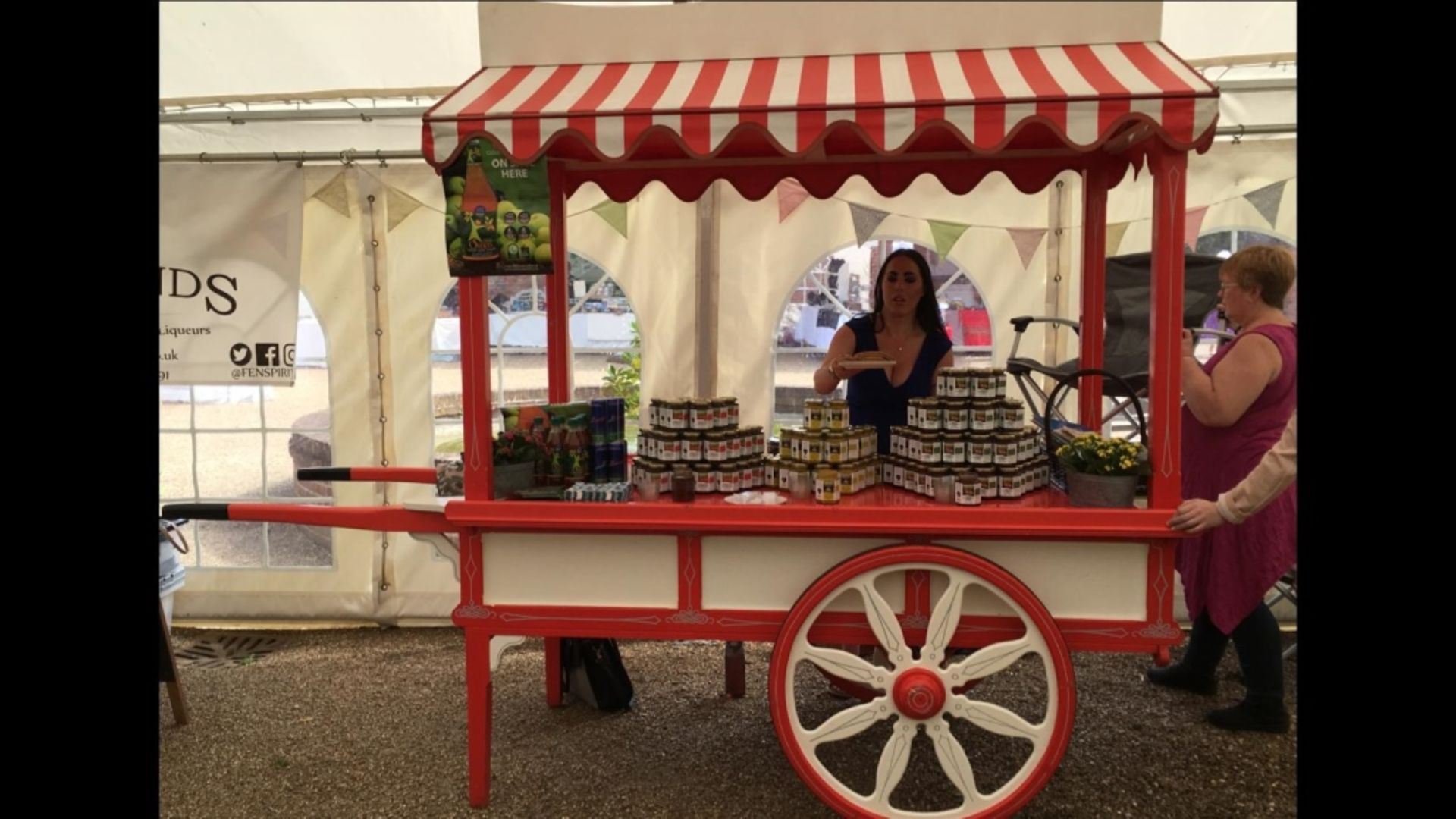 Vintage Market Stall - London Cart - Image 4 of 6