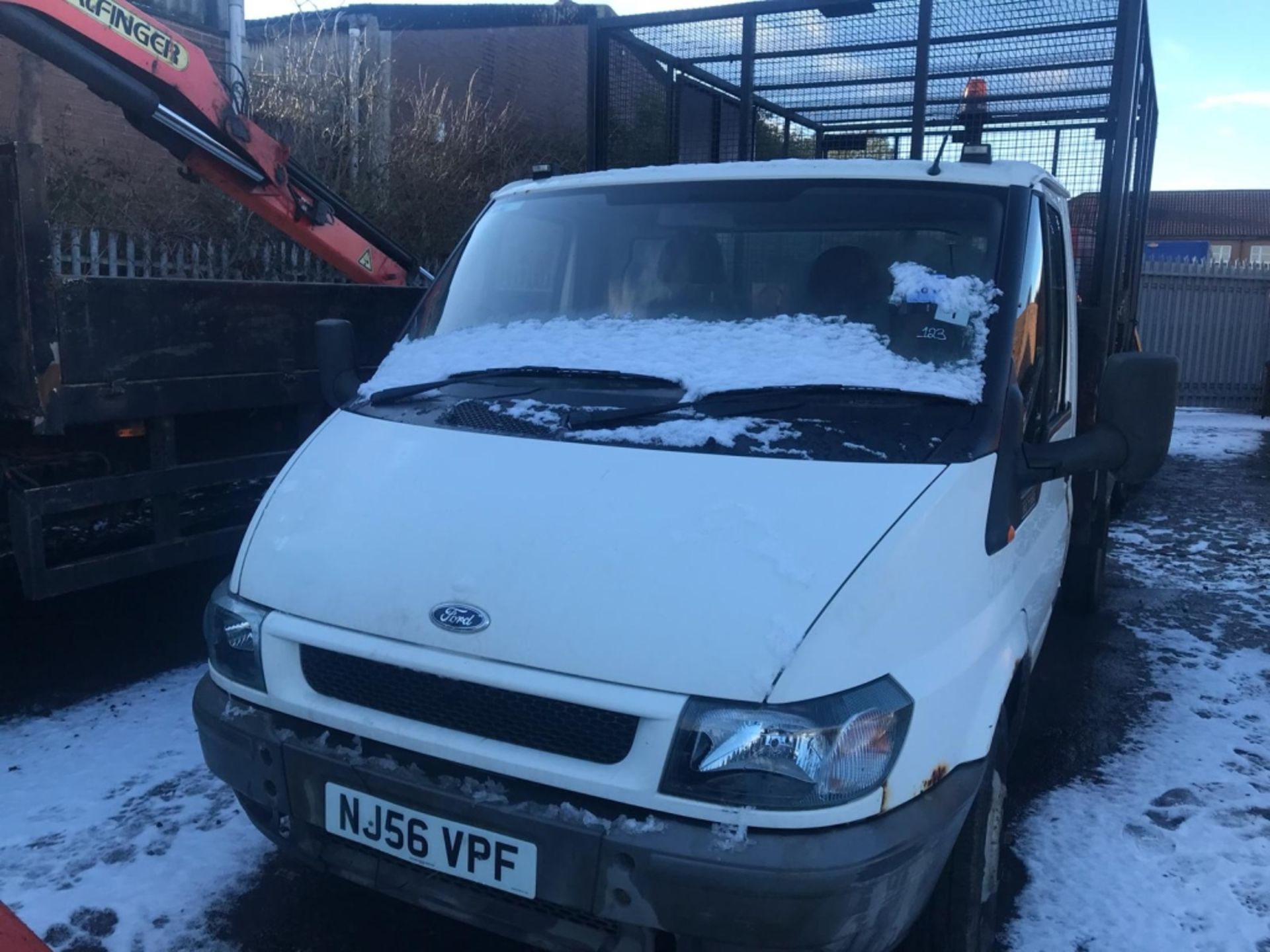 56 reg Ford Transit Tipper