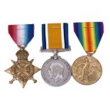 WWI group of three comprising 1914-15 Star, British War Medal and Victory Medal to 2979 Pte J W L