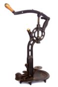 Vintage cast iron Corker, Fonderie de Maromme, CH. Pinel, 77cm high