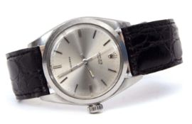 Second half of 20th century stainless steel centre seconds wrist watch, Rolex "Oyster" precision,